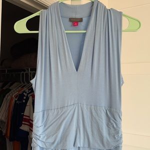 Size Petite S powder blue Vince Camuto maxi dress